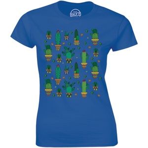 Different Succulent Cactus Plant Lover T-shirt Tee